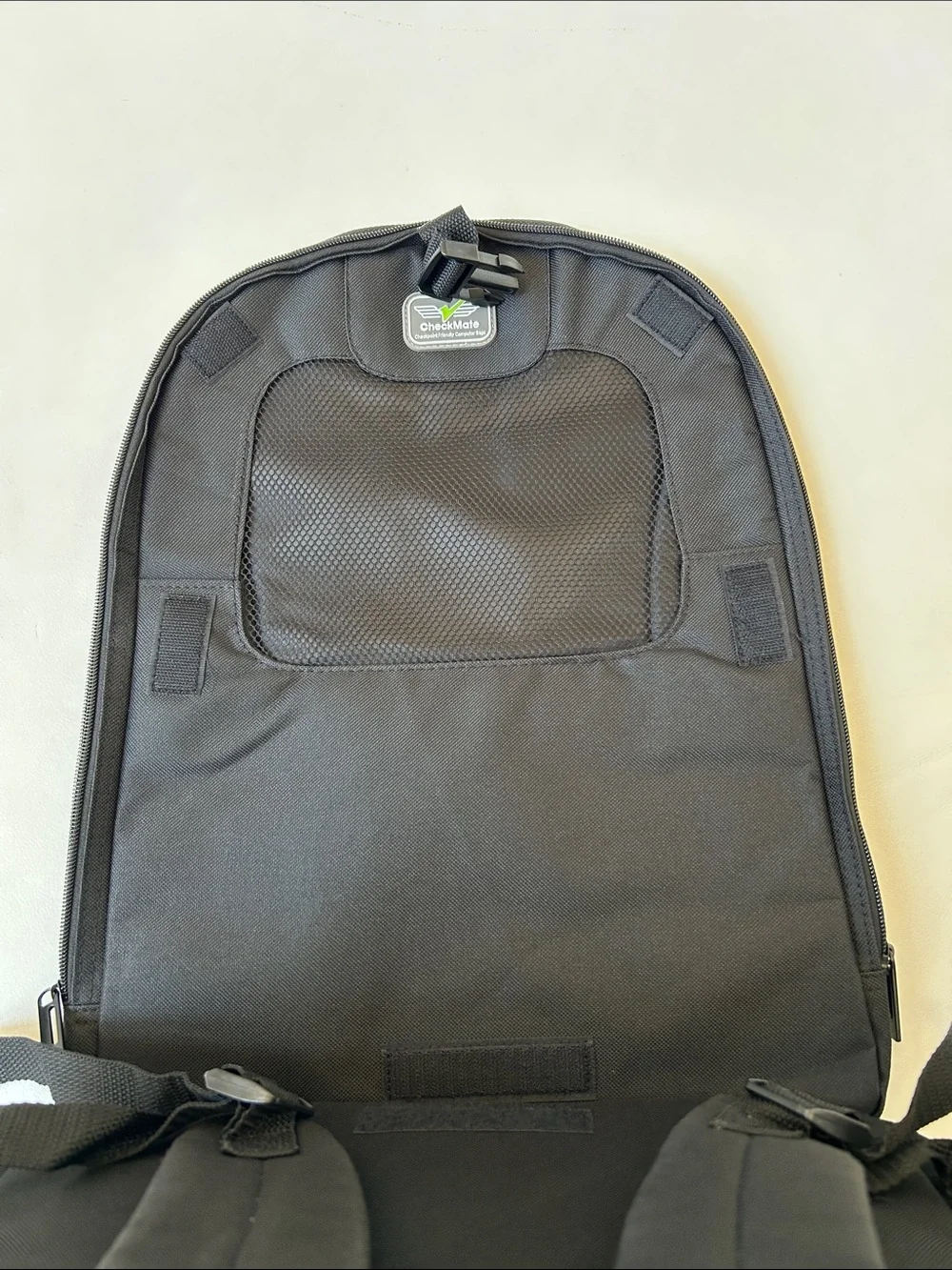Leeds CheckMate Laptop Backpack with Bull Logo